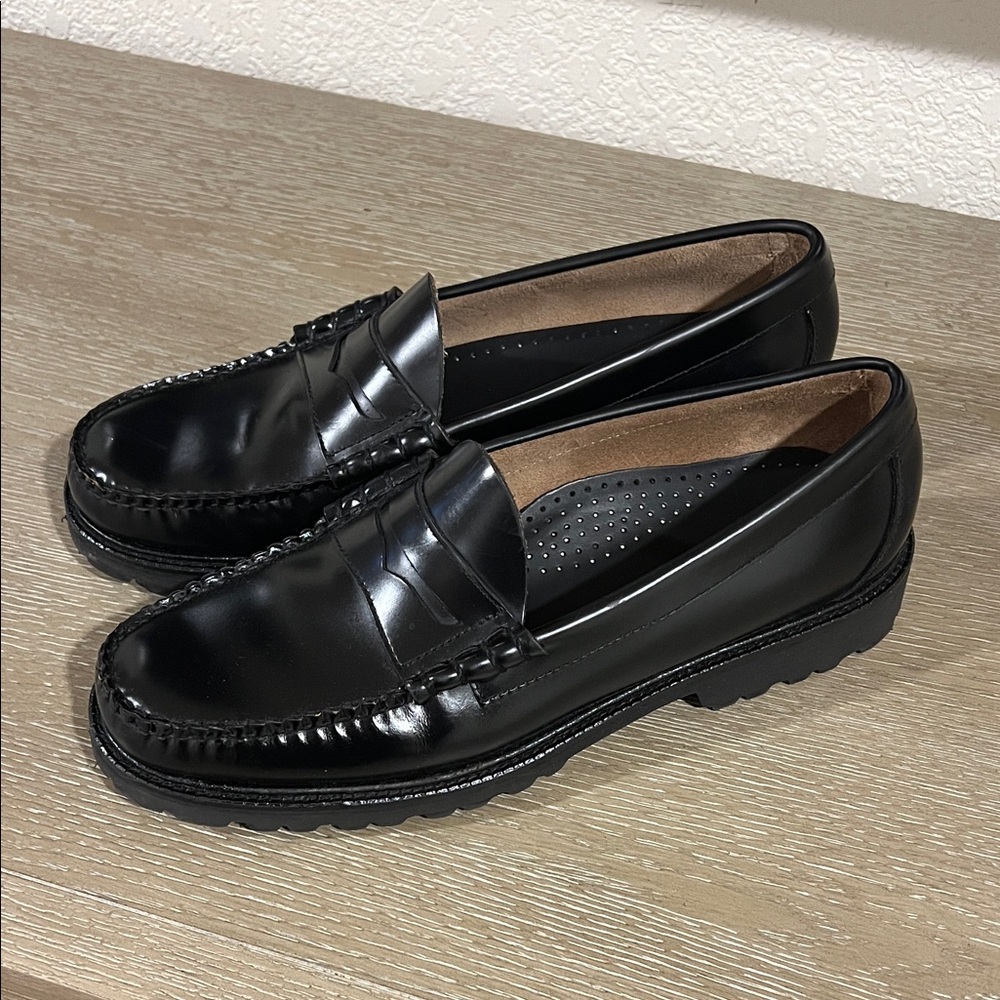 G.H.BASS Men's Larson Lug Weejuns Penny Loafers